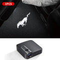 Car Led Welcome Lights Courtesy Projector Ghost Shadow Logo Emblem Light For Ford Mustang 4 5 6 2024 2023 2022-2010 Accessories