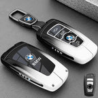 Alloy Metal Car Remote Key Case Cover Car Holder Shell Bag Fob For BMW F30 F20 F02 M3 M5 F10 F18 F22 F01 X3 X4 F06 Accessories