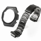 Modification Kit Titanium Case Strap for Ga-b2100 Ga 2100 Ga2110 Casioak Watchband Accessory Refit Bezel Frame No Etching Screws