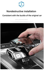 Audi Crystal Gear Shift Handle Head Lever A6 C8 A6L RS7 A7 Q8 S8 SQ8 Q7 RS6 A8L A4 A4L Q5L RS4 RS5 A5 S4 S5 SQ5