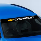 Easy Install Car Front Window Decoration Sticker CompatibleChevrolet Colorado Cruze Spark Captiva Malibu Trax Aveo Camaro Onix