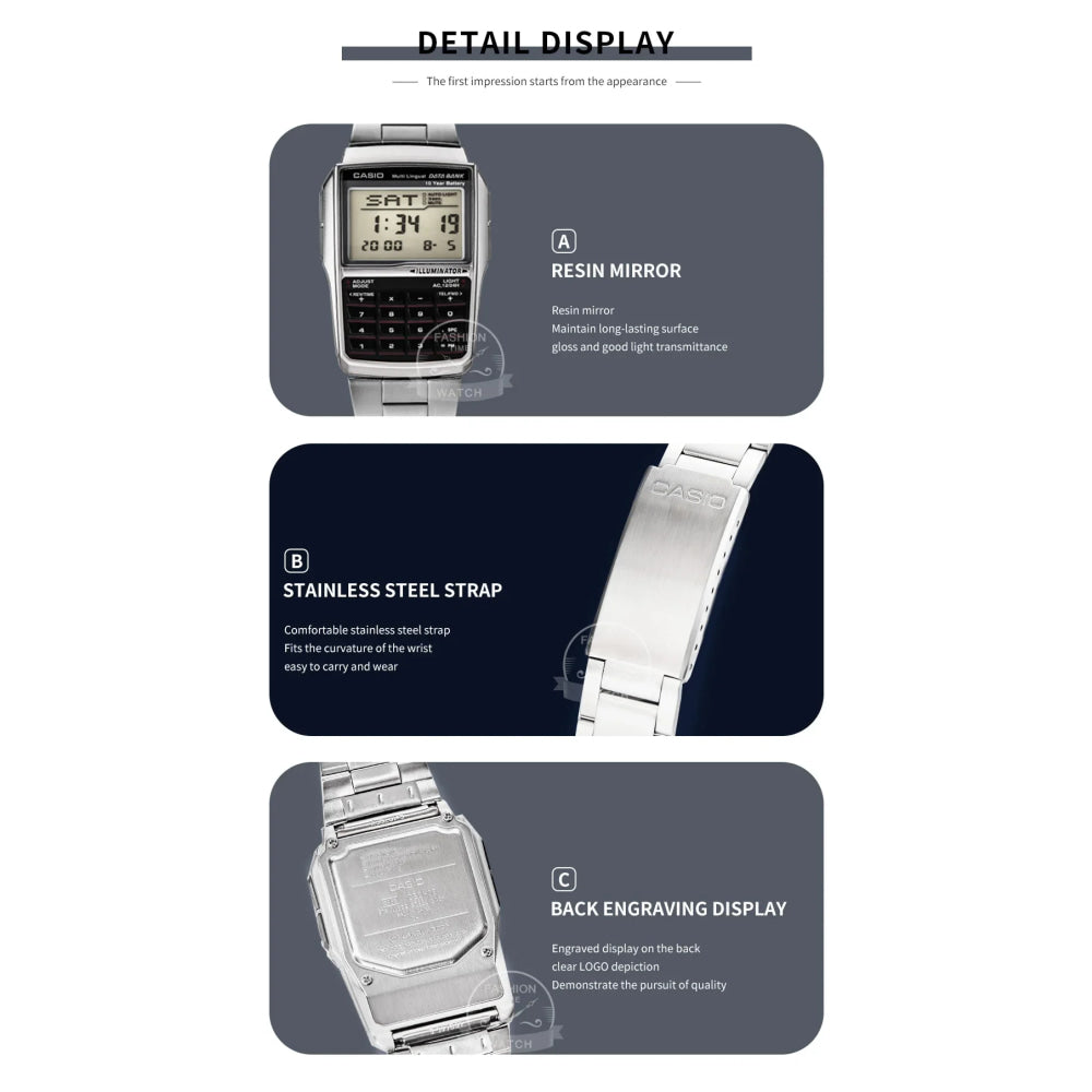 Casio watch for men  top luxury set military LED relogio 50m Waterproof digital sport quartz watch Retro computer style
