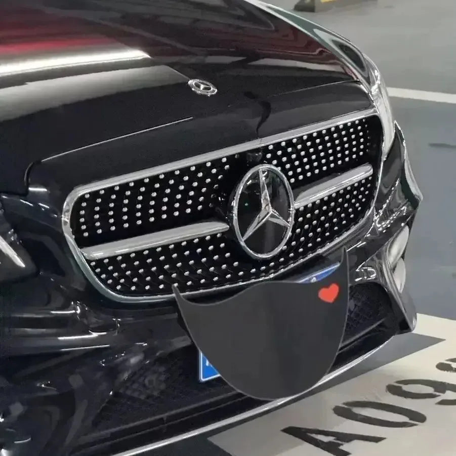 3D Star Badge Car Grill Emblem Front Logo for Mercedes Benz W204 W205 W213 X253 a B C E S CLA GLB GLC GLE GLS Vehicle Accessorie