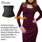 Vensslim Waist Trainer Abdominal Tightening Corset Women Body Shaping Slimming Corset Fat Burner Belly Trimmer Belt Weight Loss