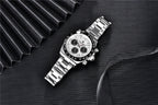 40mm New V2 PAGANI DESIGN Classic fashion Men Quartz Watches Sapphire Retro Chronograph Stainless Steel Waterproof Watch for Men