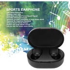 A6S Wireless Bluetooth Earphones - Sport Touch Control Headset With LED Display Stereo Sound For Xiaomi Huawei