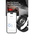 2026 New Model Uric Acid & Lipid Health Analysis Smart Watch Men ECG+PPG Bluetooth Call 2.01-inch Flashlight Smartwatch Women
