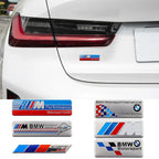 3D Aluminum Car Styling Sticker Body Trunk Decoration Decal Emblem For BMW M Sports Performance E46 E90 E60 F20 X1 X2 X3 F10 F30