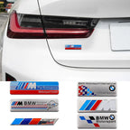 3D Aluminum Car Styling Sticker Body Trunk Decoration Decal Emblem For BMW M Sports Performance E46 E90 E60 F20 X1 X2 X3 F10 F30