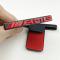 For Mercedes Benz W203 W204 W205 W210 w211 W124 W169 W176 W177 W202 ABS 3D AMG Logo Emblem Car Front Grille Badge accessories