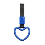 JDM Racing New Handle Hand Strap Heart Ring Styling Drift Charm Strap Drift Auto Accessories Car Strap Front and Rear Bumper Dec