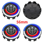 4Pcs 56mm 68mm Carbon Fiber Wheel Center Hub Caps 50th Anniversary Emblem for BMW M Power X5 E46 E90 F10 F30 G20