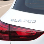 Car Tail Trunk Letters Logo Emblem Badge Sticker For Mercedes Benz GLA Class 4MATIC X156 H247 45 GLA250 GLA200 GLA220d GLA250e
