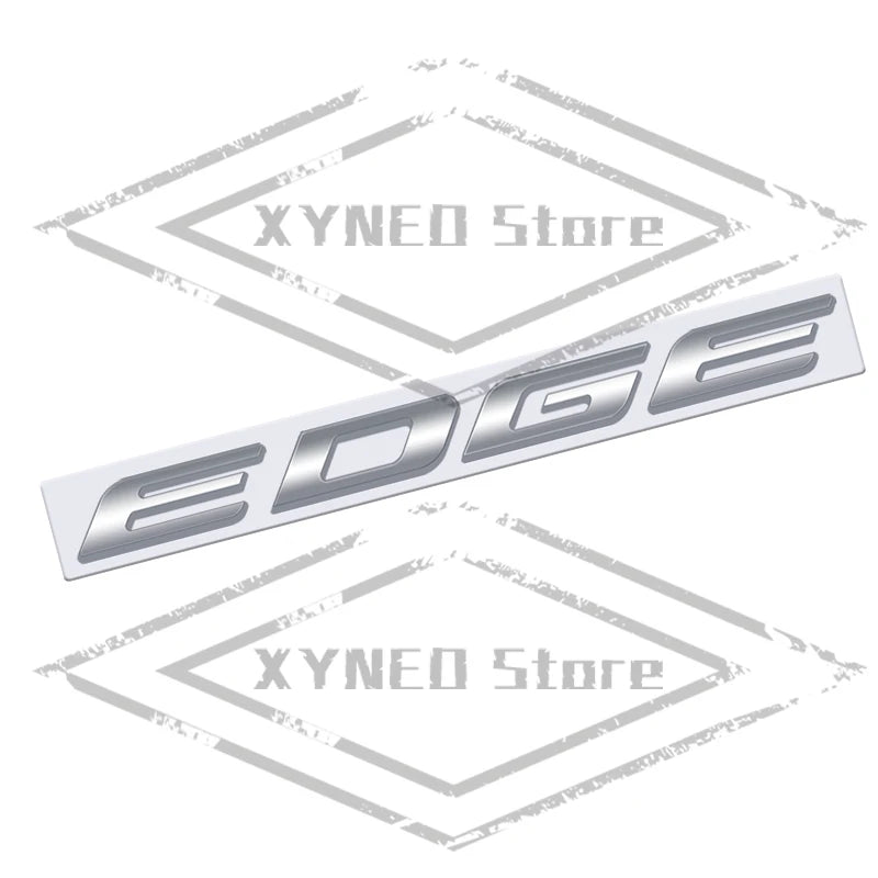 Car Sticker Metal For Ford Edge Logo ST Line Emblem Badge Trunk Decal Auto Accessories