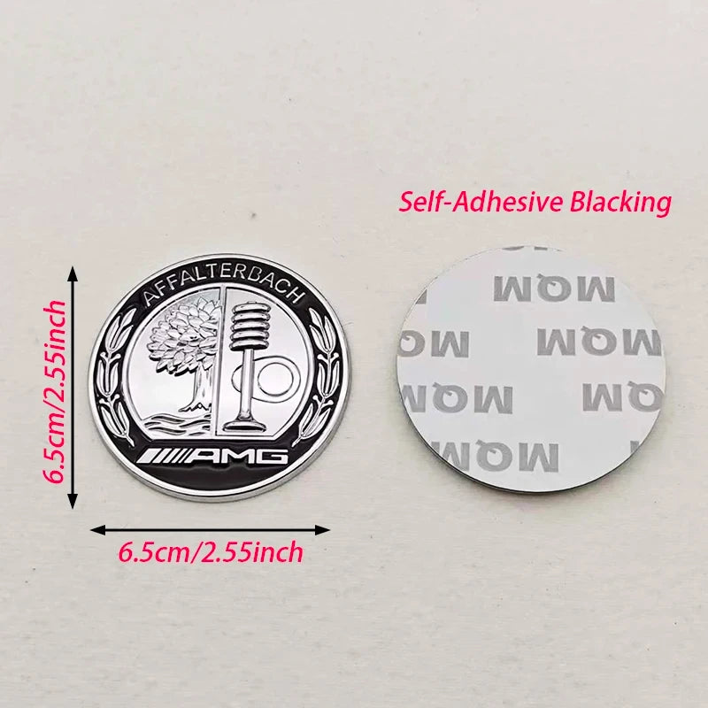 Car 3D Metal Door Windows Body Rear Trunk Emblem Sticker For Mercedes Benz AFFALTERBACH AMG LOGO C180 E320 A200 CLA CLK CLS ML