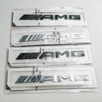 Logo AMG Emblem Letters Car Trunk Badge Mercedes Benz W204 W205 W176 W177 W212 W213 AMG Sticker Accessories ASD