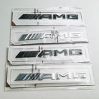 Logo AMG Emblem Letters Car Trunk Badge Mercedes Benz W204 W205 W176 W177 W212 W213 AMG Sticker Accessories ASD