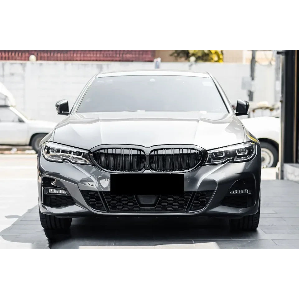 XVIP For BMW G20 3-Series G20 G21 G28 2019-2023 Front Bumper Hood Kidney Racing Grilles Replacement Black Diamond Meteor Style