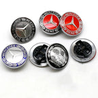 57mm Hood Star Emblem Cover Badge for Mercedes Benz W203 W204 W212 W213 W221 W222 C E S Class Car Exterior Accessory