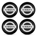 For Nismo Nissan Almera Tiida Sunny QASHQAI Skyline Juke X-TRAI 4pcs 56/60mm Car Wheel Center Covers Badge Hub Cap Accessories