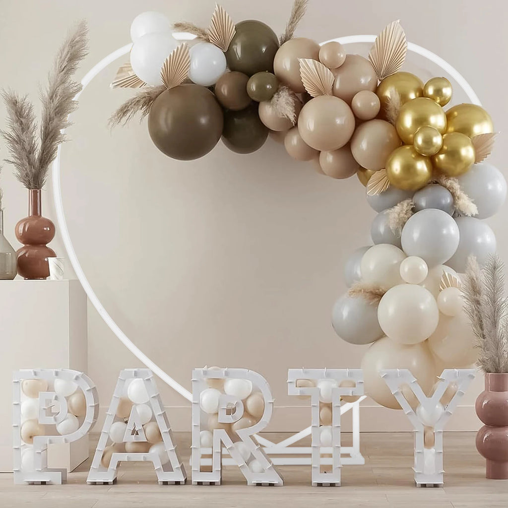 Soporte de fondo de arco de globo de boda de Metal en forma de corazón, marco de decoración de fiesta, soporte de fondo de flores
