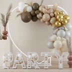 Soporte de fondo de arco de globo de boda de Metal en forma de corazón, marco de decoración de fiesta, soporte de fondo de flores