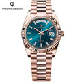 2025 New PAGANI DESIGN Men's Watch DD36 Rose Gold Luxury Automatic Watch For Men Mechanical Wristwatches Sapphire Mirror Clock