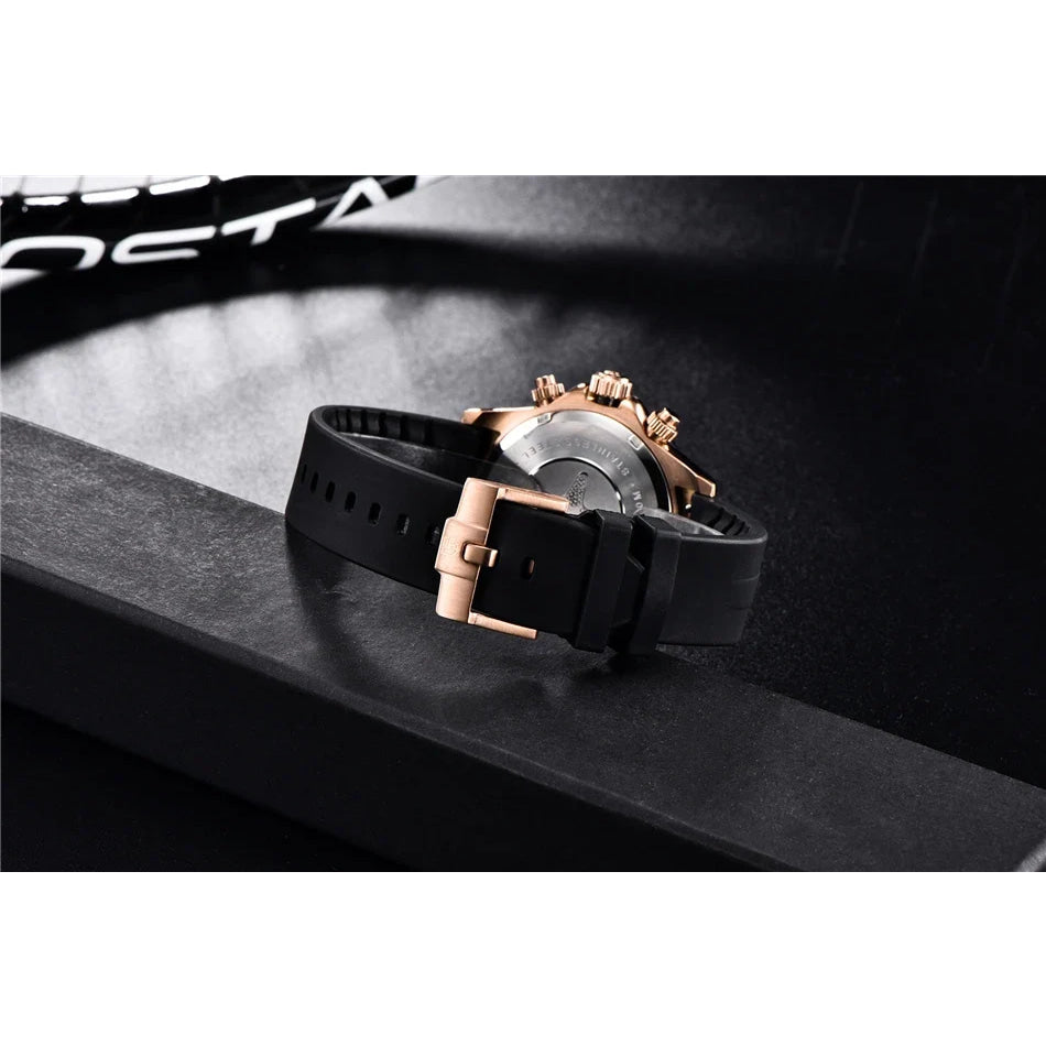 40mm New V2 PAGANI DESIGN Classic fashion Men Quartz Watches Sapphire Retro Chronograph Stainless Steel Waterproof Watch for Men