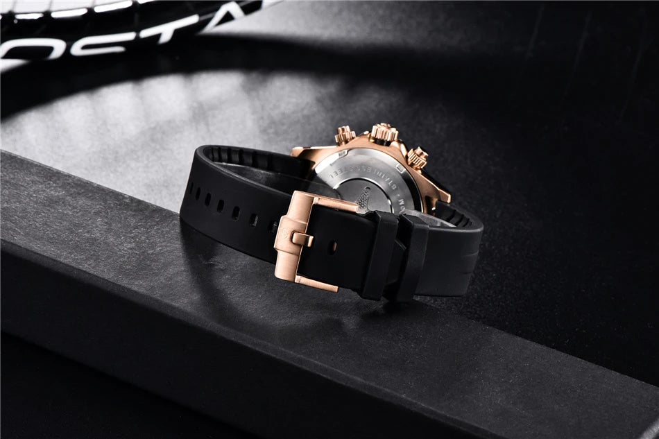 40mm New V2 PAGANI DESIGN Classic fashion Men Quartz Watches Sapphire Retro Chronograph Stainless Steel Waterproof Watch for Men