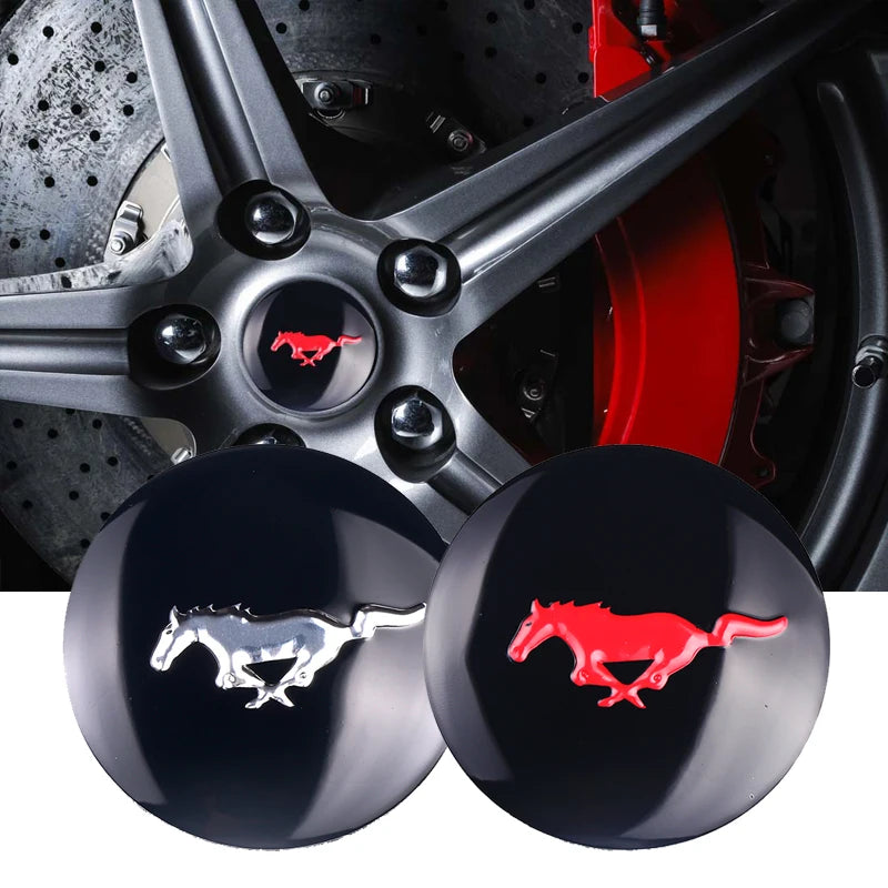 4Pcs 60MM Car Wheel Center Cover Hub Caps For Ford Fiesta Fusion Kuga Ranger Edge Mondeo Taurus Shelby Explorer Escape Mustang