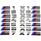 3D Rear Trunk Emblem Badge Logo Car Sticker BMW E46 E60 E64 F10 F20 F30 F06 F12 F13 E90 E92 E93 F80 F82 F87 M1 M2 M3 M4 M5 M6 M7