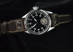 HRUODLAND Pilot Watch for Men BGW-9 Luminous Mechanical Wristwatch 316L Stainless Steel Sapphire Glass 10ATM Waterproof F016