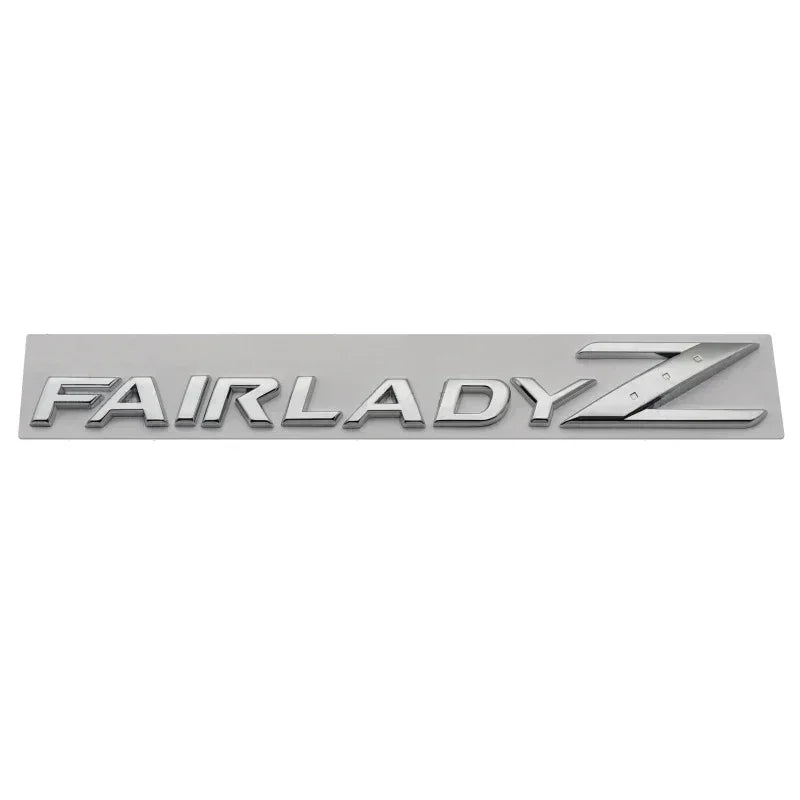 Car Rear Trunk Emblem Badge Sticker Decals for Nissan Z Logo 350Z 370Z Fairlady Z3 Z34 Almera Sylphy Altima Sentra