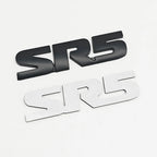 3d Metal Letters Logo SR5 Emblem Car Fender Door Side Badge SR5 Sticker for Toyota Tundra Hilux Tacoma 4runner SR5 Acessories