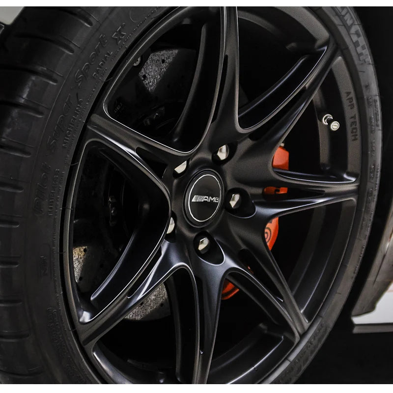4PCS 56mm Car Styling Wheel Center Hub Caps Rim Cover Badge Emblem Sticker For Mercedes Benz AMG W205 W204 W206 W213 W212 W211 W