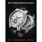 SEAGULL Luxury Watch Business Waterproof Male Clock Date Stainless Steel Mechanical Watch Men Watch reloj hombre 2023 D819.622