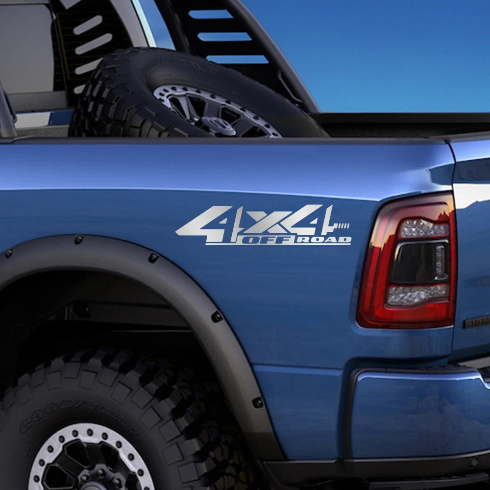 Car 4x4 Off Road Sticker Pickup Truck Vinyl Decor Decal For Isuzu Dmax Ford Ranger F150 Toyota Hilux GMC Sierra Canyon Dodge RAM