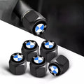 5Pcs Metal For BWM M E34 E36 E60 E90 E46 F10 F20 F30 X5 X6 X1 M3 M5 M6 E71 Car Wheel Tire Valve Cap Protection Cover Accessories