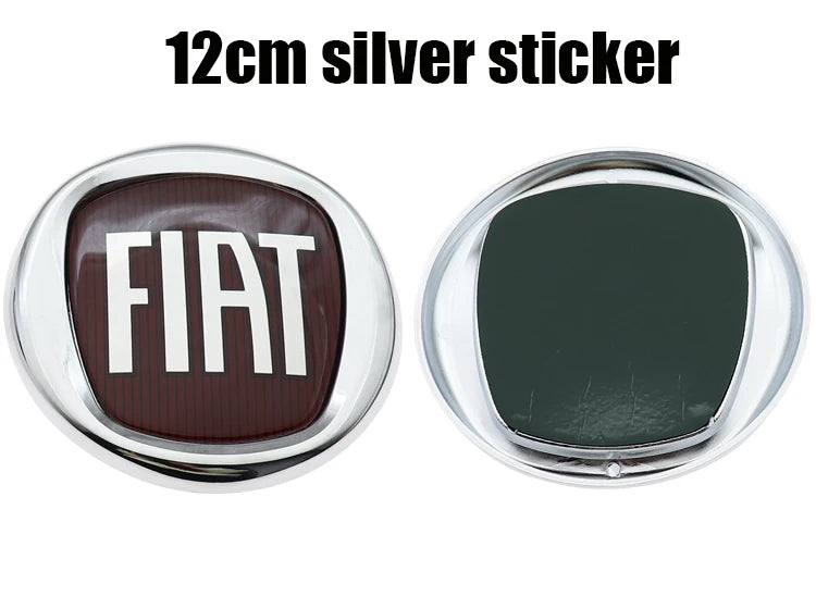 1pcs 6cm 9.5cm 12cm 3D ABS Car Front Logo Steer Wheel Rear Bumper Tail Door Trunk Emblem Sticker Styling Accessories