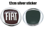 1pcs 6cm 9.5cm 12cm 3D ABS Car Front Logo Steer Wheel Rear Bumper Tail Door Trunk Emblem Sticker Styling Accessories