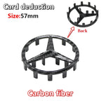 52mm 57mm Pins Sticker Car Steering Wheel Emblem Badge For Mercedes Benz C E S Class CLA CLS W212 W205 W204 Styling Accessories