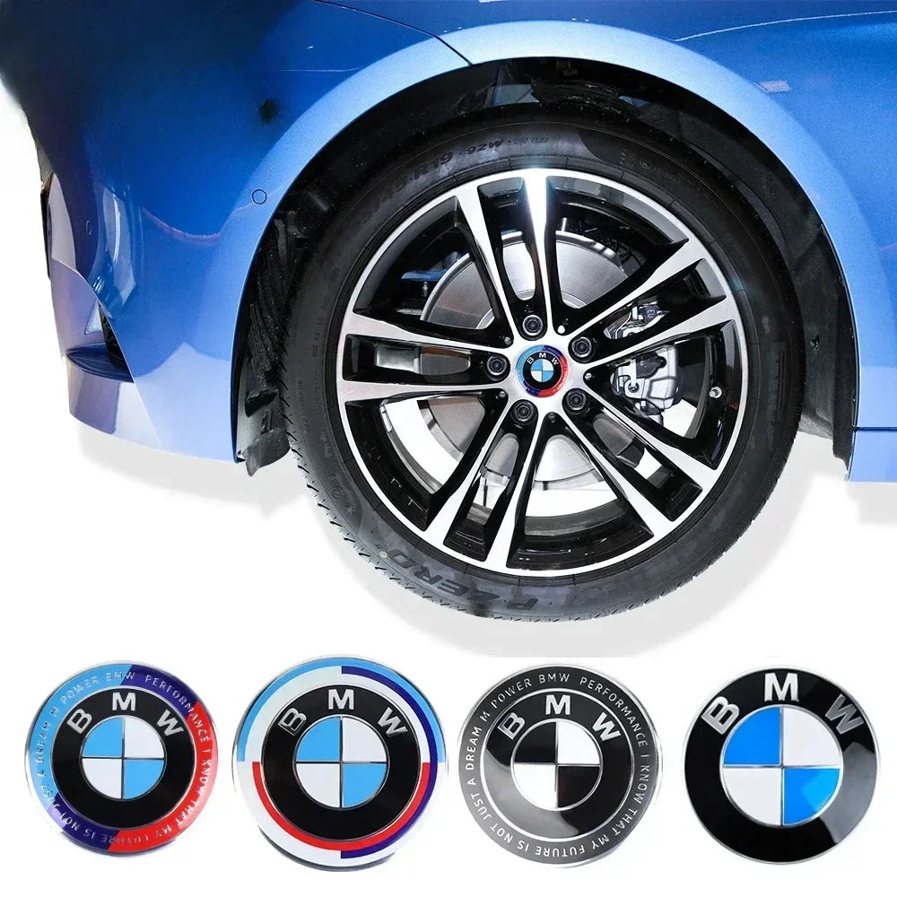 60mm-4pcs BMW hub cover tire center is suitable for hub cover replacement parts with 60mm diameter.