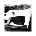 New Performance Gloss Black Front Bumper For BMW X6 F16 M Sport 2015 To 2019 ABS Splitter Lip Spoiler Diffuser By Body Kit