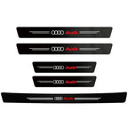 Car Door Trunk Sill Protective Strip Threshold Anti Scratch Sticker for Audi sline A4 B7 B8 B9 A3 8P 8V 8L A5 A6 Q3 Accessories