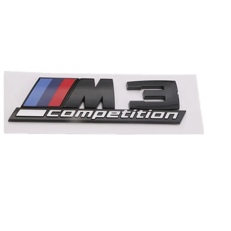 3D Metal Thunder Rear Tail Side Label Sticker Accessories For BMW X1 X2 X3 X4 X5 X6 X7 iX3 E46 E70 E90 F07 F10 F20
