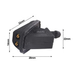 2pcs 1/2 Hole Car Front Windshield Washer Jet Nozzles Windscreen Wiper Sprayer For Ford Focus MK2 MK3 2005-2012 Fiesta 2001-2008