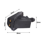 2pcs 1/2 Hole Car Front Windshield Washer Jet Nozzles Windscreen Wiper Sprayer For Ford Focus MK2 MK3 2005-2012 Fiesta 2001-2008