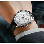 Mens Fashion Mechanical Watches Business Automatic Wristwatch Stainless Steel Luminous Designer Clock Reojes De Hombre New 2023