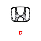 ABS Car Front Hood Grille Emblem Rear Trunk Badge Sticker for Honda CR-V STEPWGN Civic Accord City XR-V Envix ODYSSEY VEZEL Fit