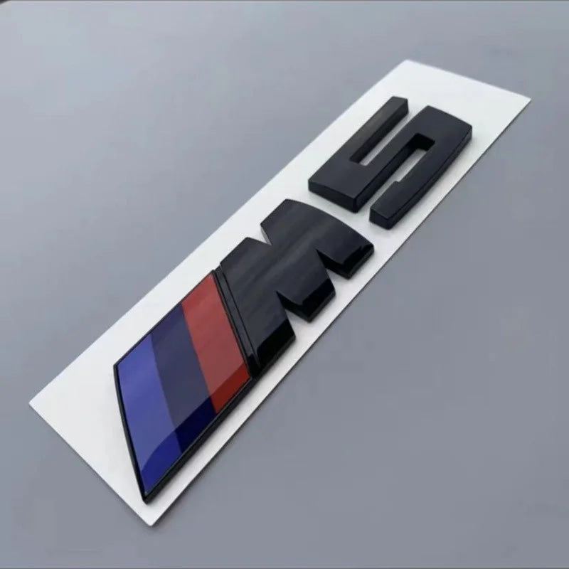 3D Emblem Car Fender Side Rear Trunk Badge M Logo Sticker Number Decal For BMW M1 M2 M3 M4 M5 M6 M7 Performance Auto Accessories